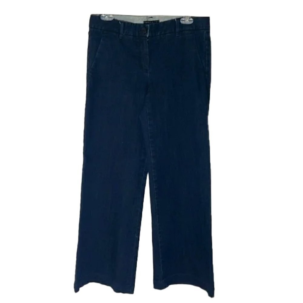 THEORY Dark Navy Denim Pants Size 6